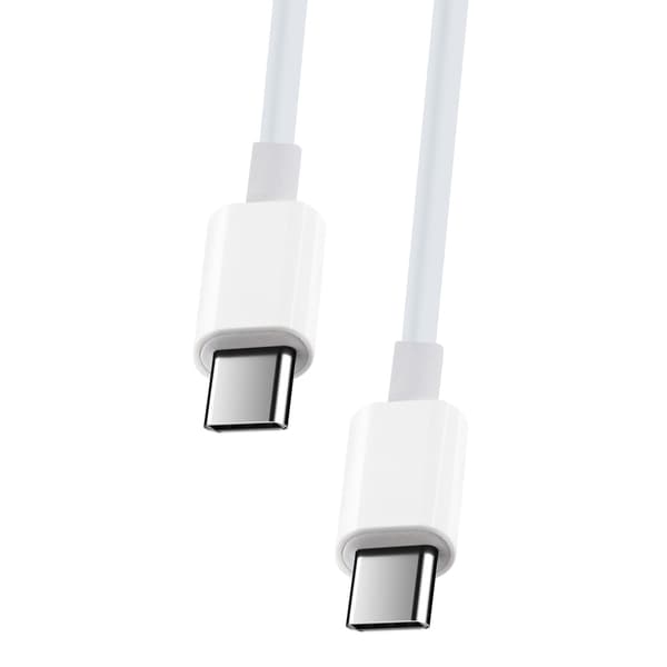 Maxlife MXUC-05 kabel USB-C - USB-C 2,0 m 60W vit