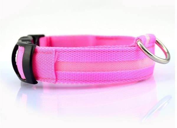 LED-halsband|svart