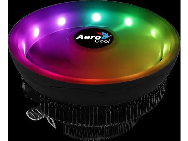 AeroCool Core Plus Processor-köler 1-pack svart 25 mm