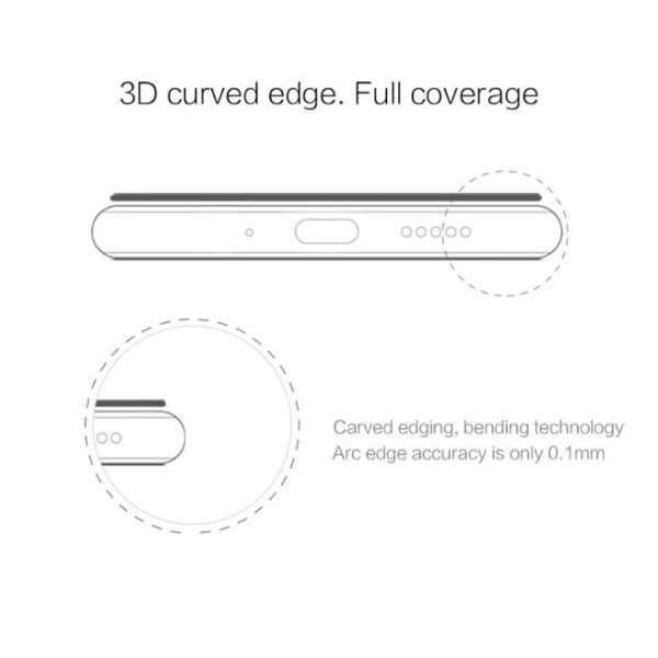 Härdadglas 10 D för one plus 6T