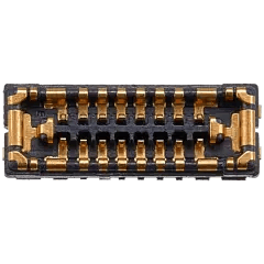 Strömknapp Flexkabel FPC-kontakt för iPhone 16 Pro / 16 Pro Max (12 stift)
