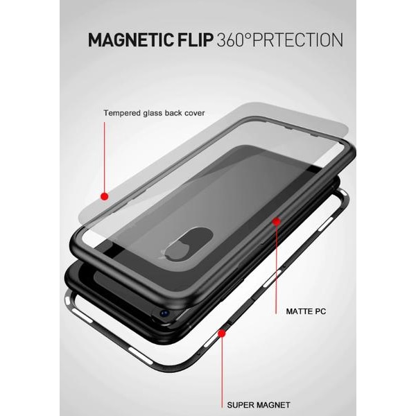 Magnetisk iphone 7/8 skall