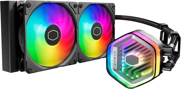 Cooler Master MasterLiquid 240 Atmos II Vandköler 1-pack svart 120 mm