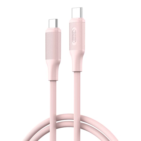 XO-kabel NB-Q265B PD USB-C - USB-C 1,0m 60W rosa