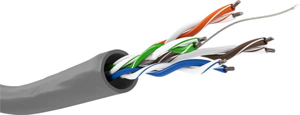 Goobay RJ45 CAT 5e Crossover U/UTP 5 CCA 5m Grey grå