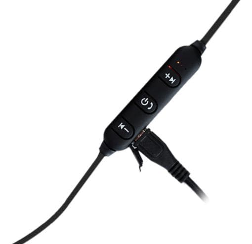 Magnetisk bluetooth hörlurar|guld