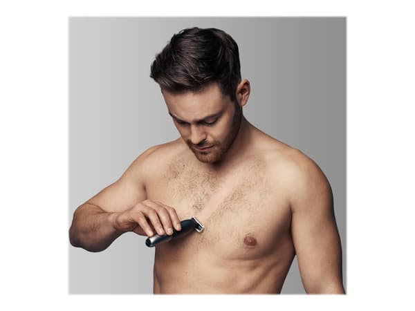 BRAUN Metalgrå/svart Trimmer XT5200 svart