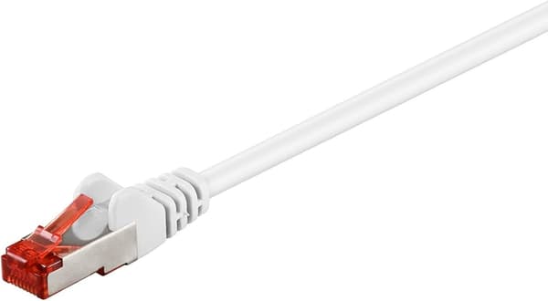 Goobay CAT 6 S/FTP CU 1m Red röd