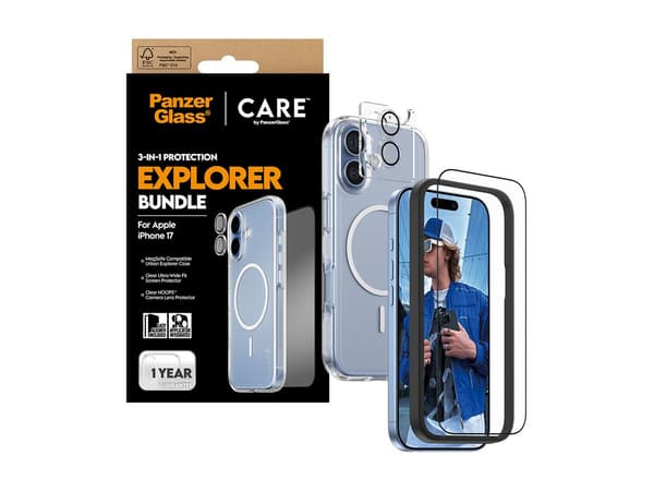 CARE by PanzerGlass Skal Polykarbonat Termoplastisk polyuretan (TPU)