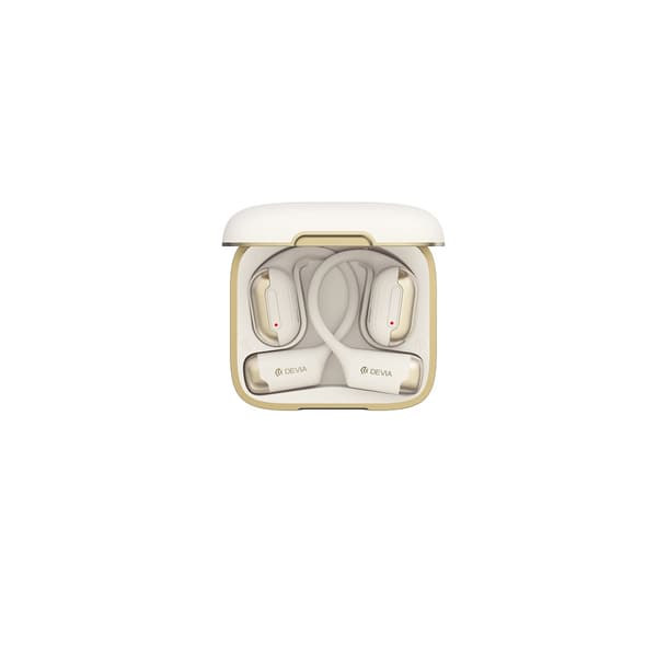 Devia Bluetooth-hörlurar OWS Pro1 beige blå