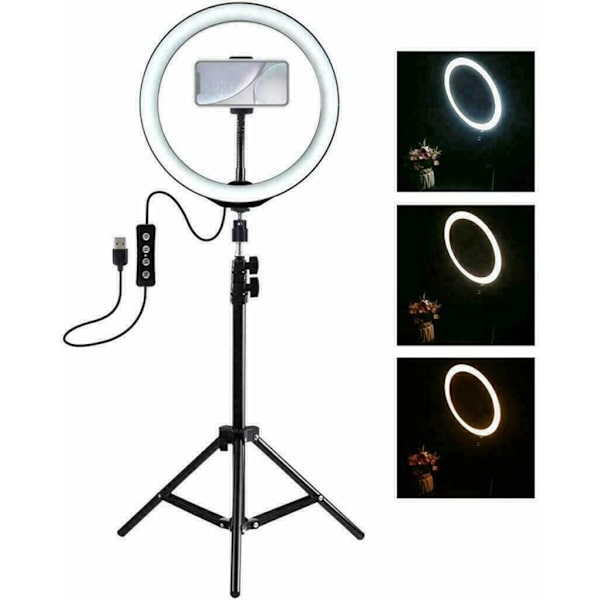 FOTO STUDIO LED RING LJUS