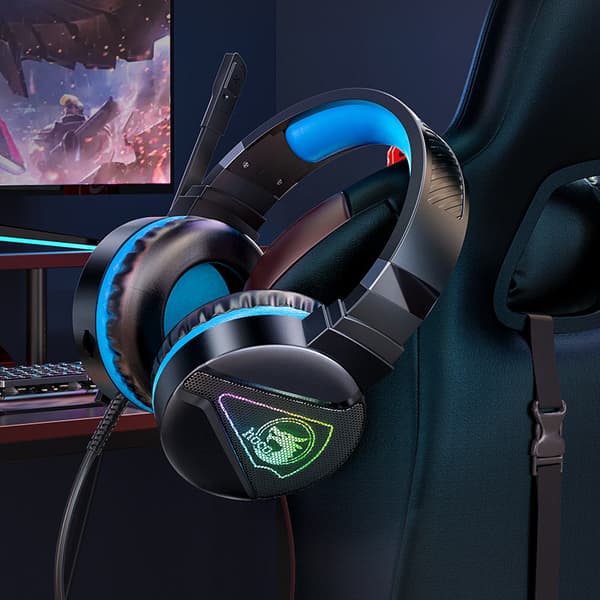 Hoco W104 Drift Gaming Headset Blå