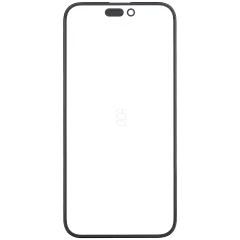 2 i 1 (glas + OCA förmonterat) för iPhone 16 Plus (10-pack)