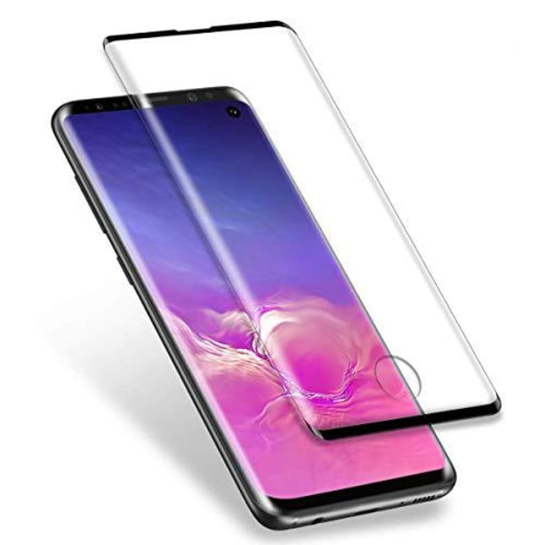 4 st hög kvalitet  heltäckande plexiglas för Samsung s10 plus Transparent
