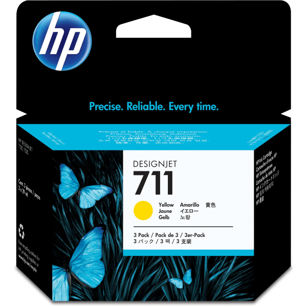 HP 711 Gul bläck CZ136A