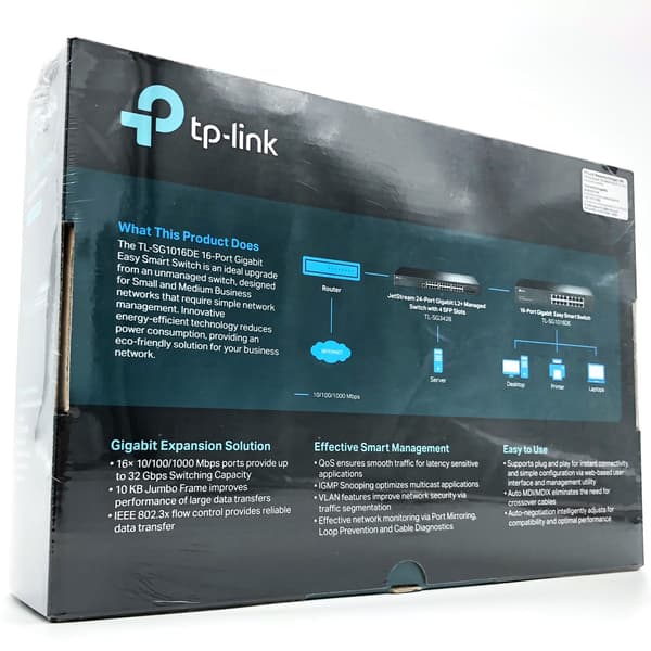 TP-Link JetStream TL-SG1016DE Switch 16-porte Gigabit