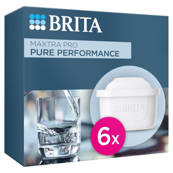 Brita MAXTRA PRO Pure Performance Kande vandfilter 6. st vit vit
