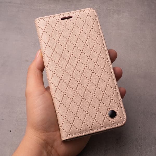 Smart Caro fodral för iPhone 17 Air beige