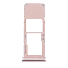 Enkel SIM-kortshållare för Samsung Galaxy A71 (A715 / 2020) (Prism Crush Pink) rosa