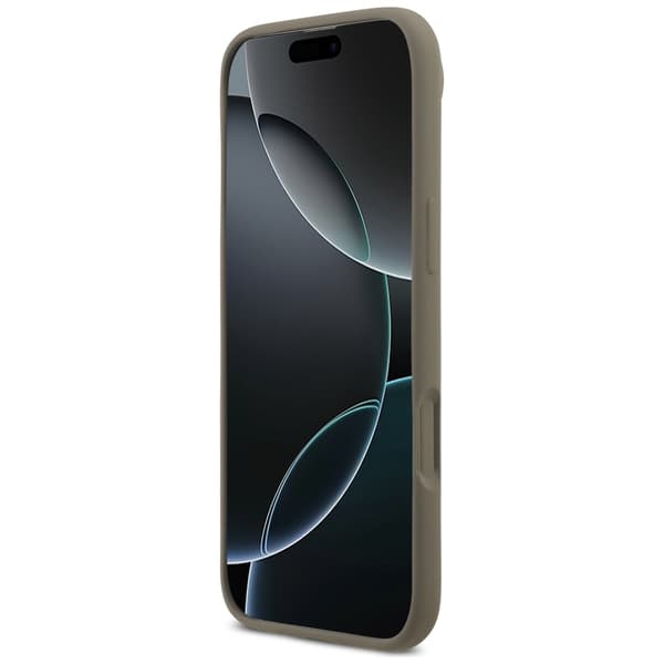 Guess Silicone Big 4G Script fodral för iPhone Air brun brun