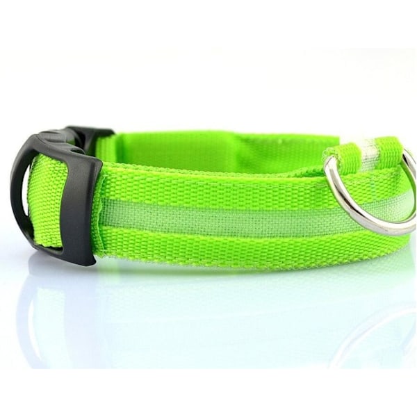 LED-halsband|svart