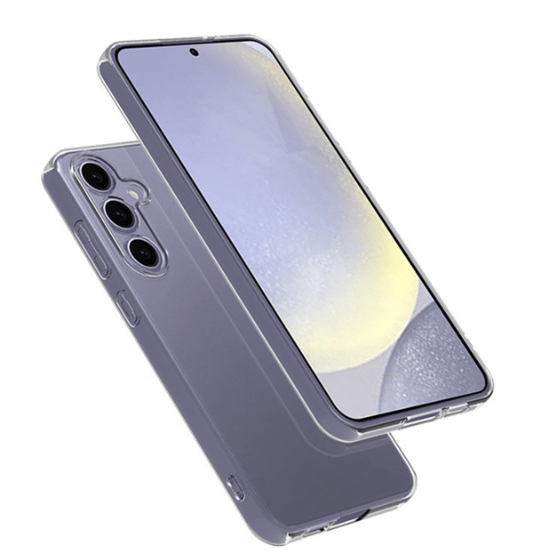 Slimmat silikonskal 1 mm – Transparent – Samsung A17