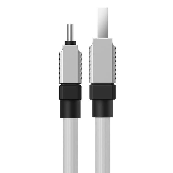 Baseus kabel CoolPlay USB - USB-C 2m 100W vit vit