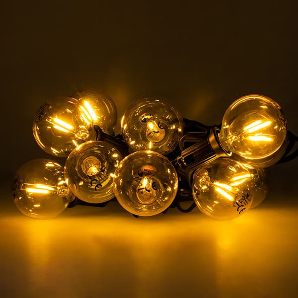Forever Light LED-lampa E12 G40 0 5W 3V 24lm FL-2B guld 6st