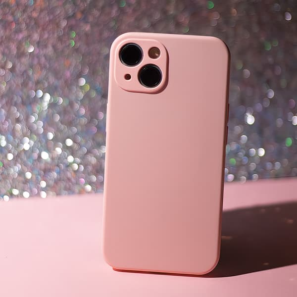 Mag Invisible skal för iPhone 14 Pro pastellrosa