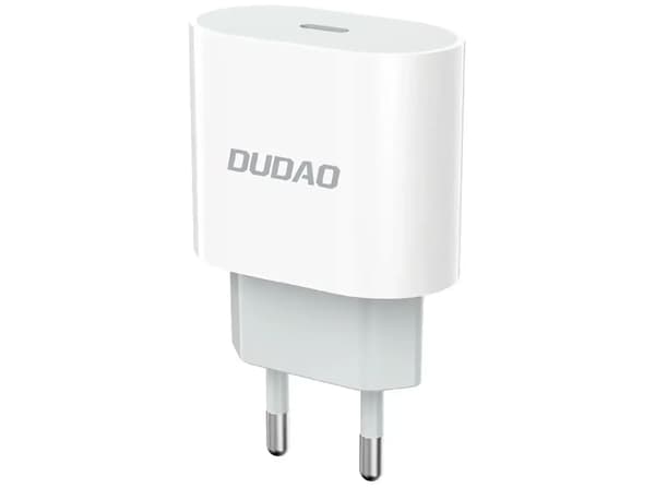 Dudao A14EU Adapter 20Watt 1xUSB-C vit vit