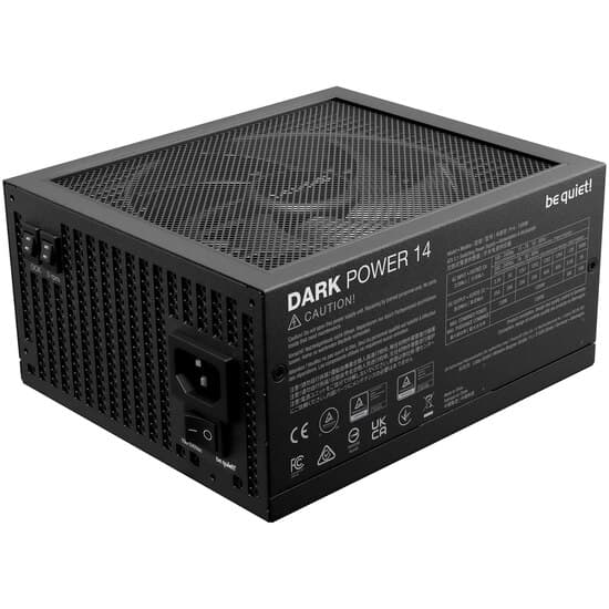 be quiet! Dark Power 14 1200Watt 80 PLUS Titanium grå