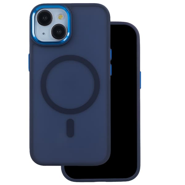 Frozen Mag Case for Samsung Galaxy S23 FE Navy Blue
