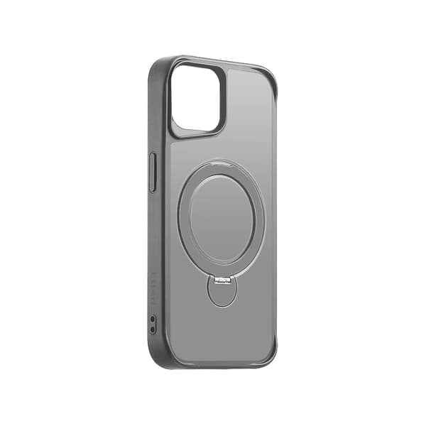 Etteri Matt Mag Ring skal för iPhone 15 grå