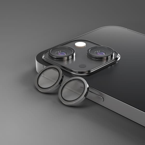 Etteri Camera Lens Protector for iPhone 13 / 13 Mini Black