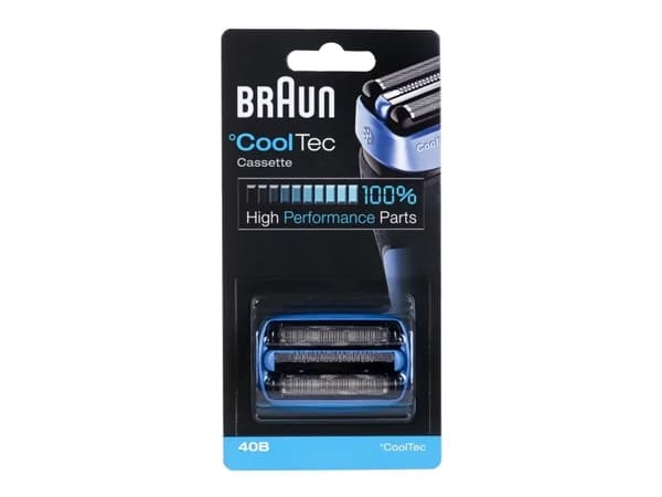 Braun CoolTech 40B Ekstra klinge och skärer Blå