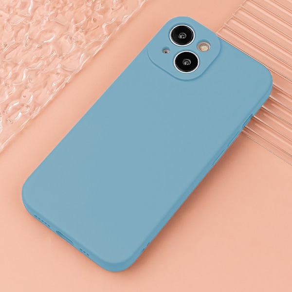 Silikon Mobilskal för IPhone 16 plus - blå blå