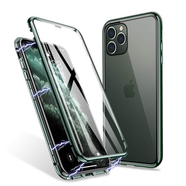 magnet fodral för din iphone 11 pro silver Silver