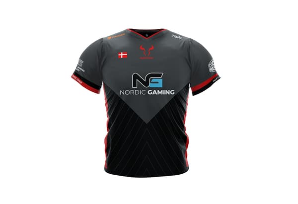 Gaming Jersey Grey DK L grå