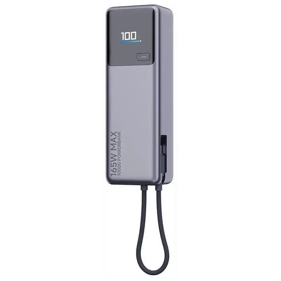 Xiaomi Mi Powerbank 10000mAh 120Watt 2xUSB-C Grå grå