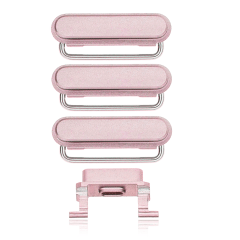 Hårda knappar (ström / volym / omkopplare) för iPhone 6S Plus (Rose Gold)