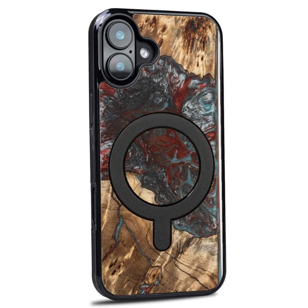Bewood Unikt fodral för iPhone 16 Plus 6,7\" Planeter Pluto med MagSafe