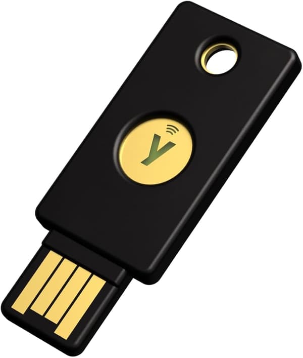 Yubico YubiKey 5C NFC USB-C sikkerhedsnögle