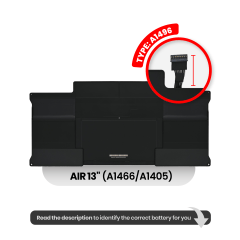 Battery (A1496) For MacBook Air 13" A1466 (2012-2017)
