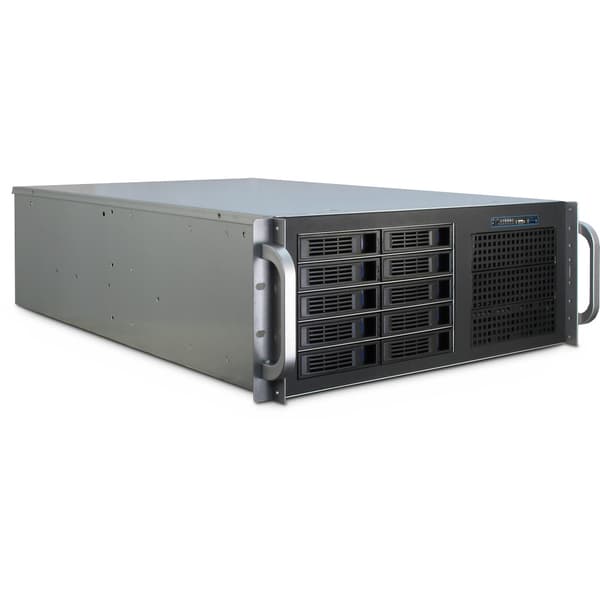 Inter-Tech IPC 4U-4410 Rackversion Forlänget ATX / SSI EEB svart