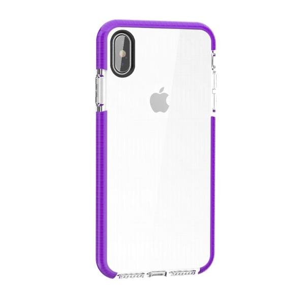 Hög genomskinlighet TPU + D30 fodral för iPhone Xs max