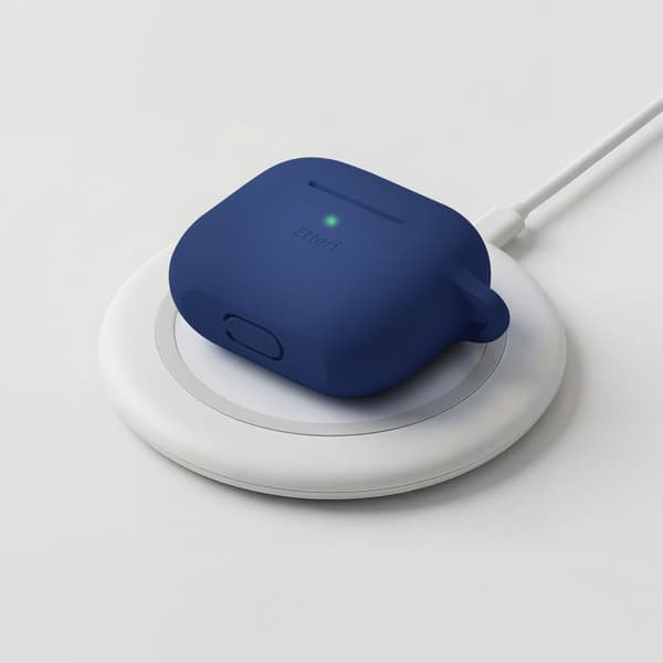 Etteri silikonfodral för AirPods 3 mörkblå