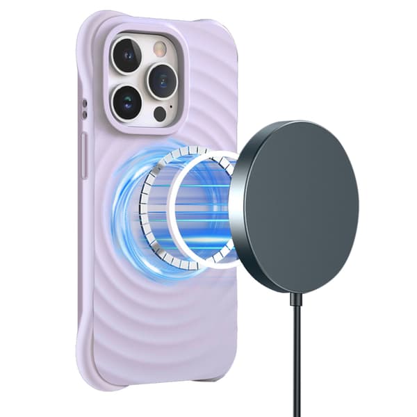 Circle Mag skal för iPhone 11 ljuslila
