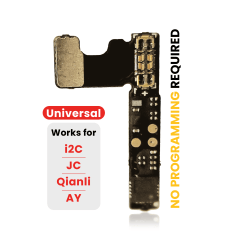 Förprogrammerad universell batteri-tag-on flexkabel (ingen lödning krävs) för iPhone 13 Pro / 13 Pro Max / 14 Pro / 14 Pro Max (AmpSentrix) (med I2