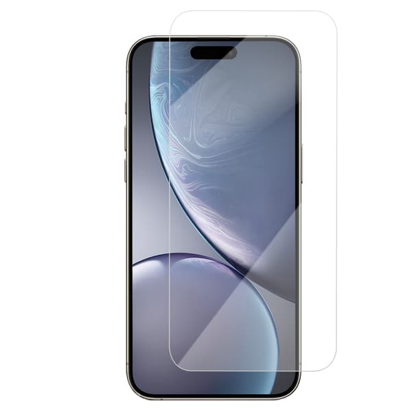 Härdat glas 2,5D för iPhone 15 Pro Max 6,7\"