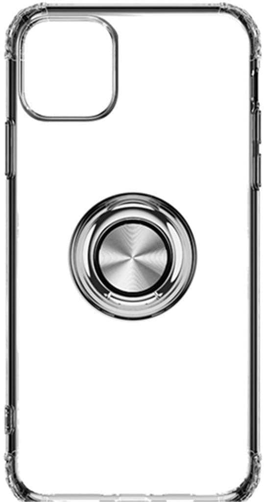 Tunn fodral med ring för iPhone 12 Mini – Vit vit